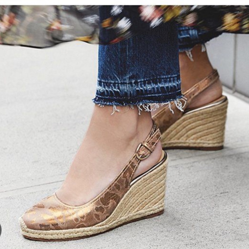 Naturalizer Pearl Leopard Slingback Espadrilles